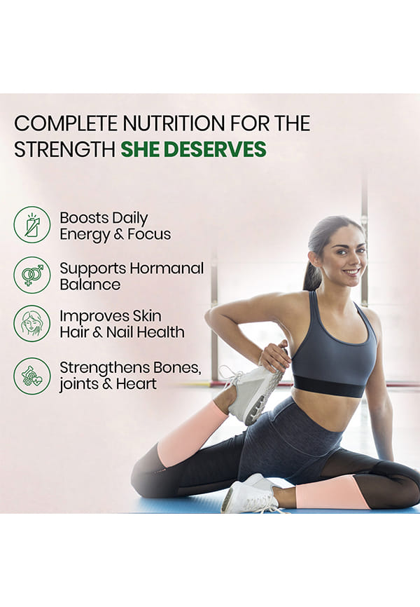 Vlado's Himalayan Organics Whole Food Multivitamin for Women || With Natural Vitamins, Minerals, Extracts || Best for Energy, Brain, Bone Health || 60 Veg Capsules – thumbnail 5