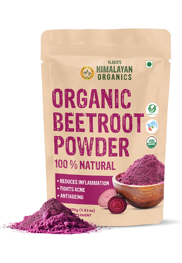Beetroot Powder For Face, Skin & Hair | 100% Pure & High Natural Antioxidants | Boost Energy | Face Pack for Glowing Skin