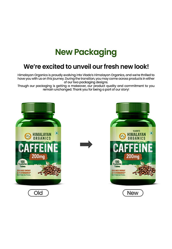 Vlado's Himalayan Organics Caffeine 200mg – thumbnail 2
