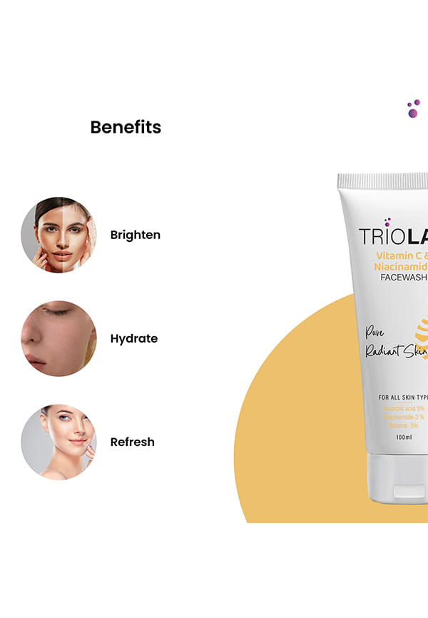 Vitamin C & Niacinamide Facewash – thumbnail 2