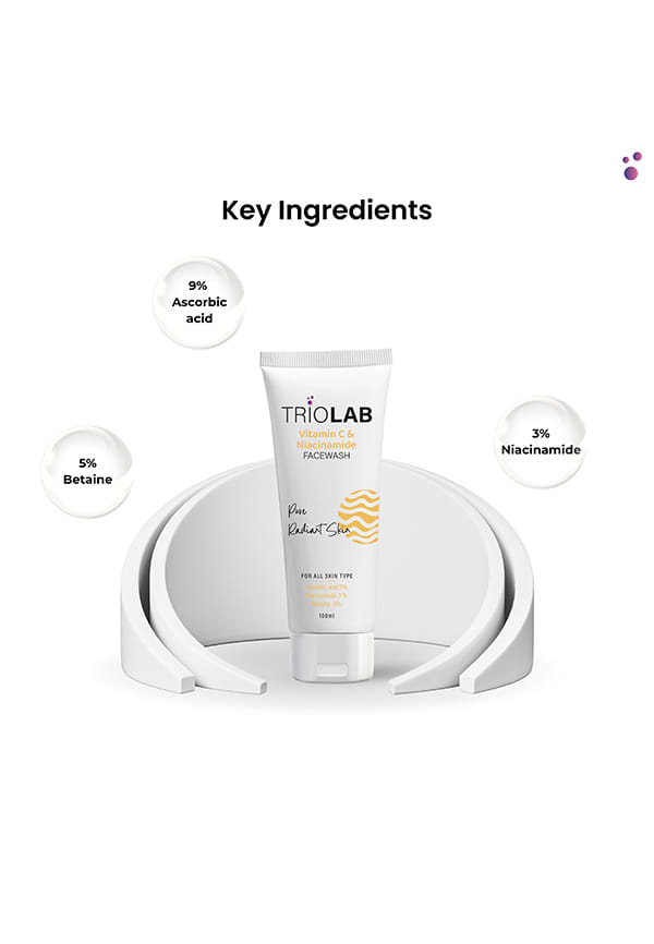 Vitamin C & Niacinamide Facewash – thumbnail 4