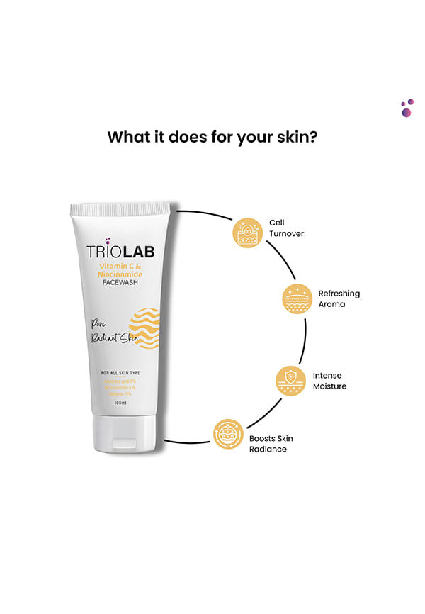 Vitamin C & Niacinamide Facewash – thumbnail 5