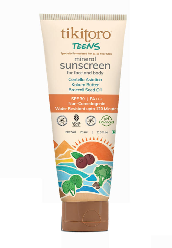 Teens Mineral Sunscreen with SPF 30, PA+++