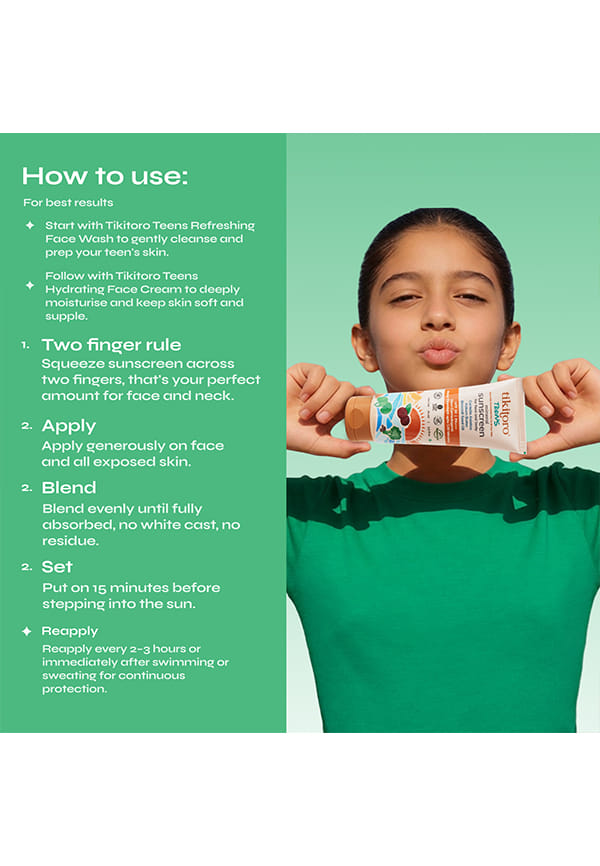 Teens Mineral Sunscreen with SPF 30, PA+++ – thumbnail 3
