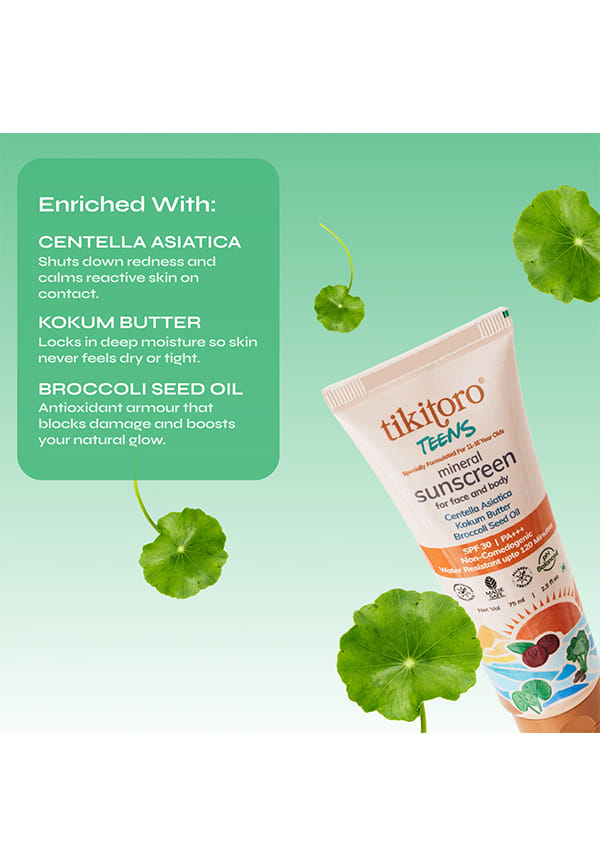 Teens Mineral Sunscreen with SPF 30, PA+++ – thumbnail 4