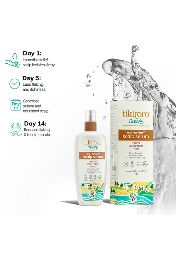 Teens Anti-Dandruff Scalp Serum with Joazeiro, Black Pepper, and Neem – thumbnail 2
