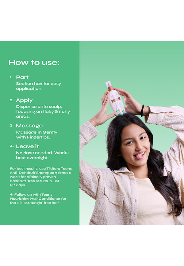 Teens Anti-Dandruff Scalp Serum with Joazeiro, Black Pepper, and Neem – thumbnail 3