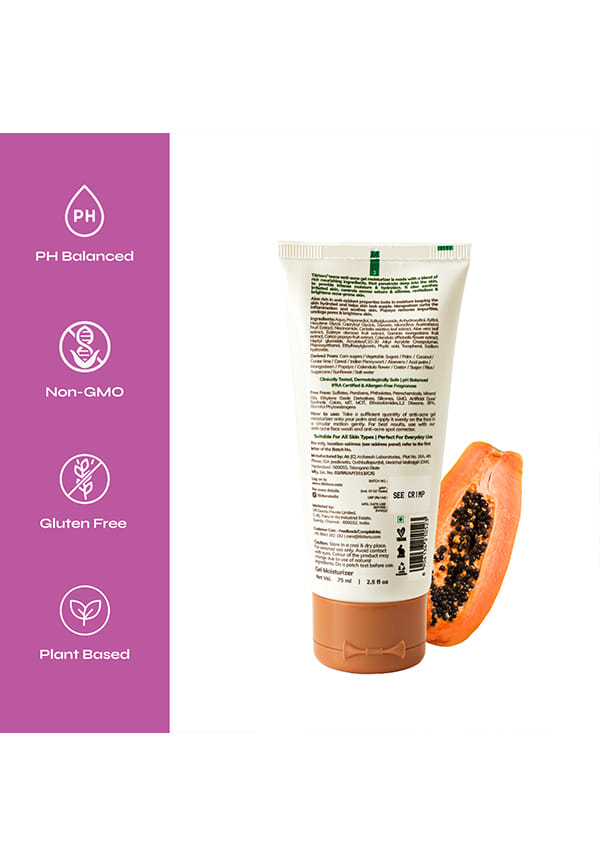 Teens Anti-Acne Gel Moisturizer with Aloe, Mangosteen, Papaya – thumbnail 2