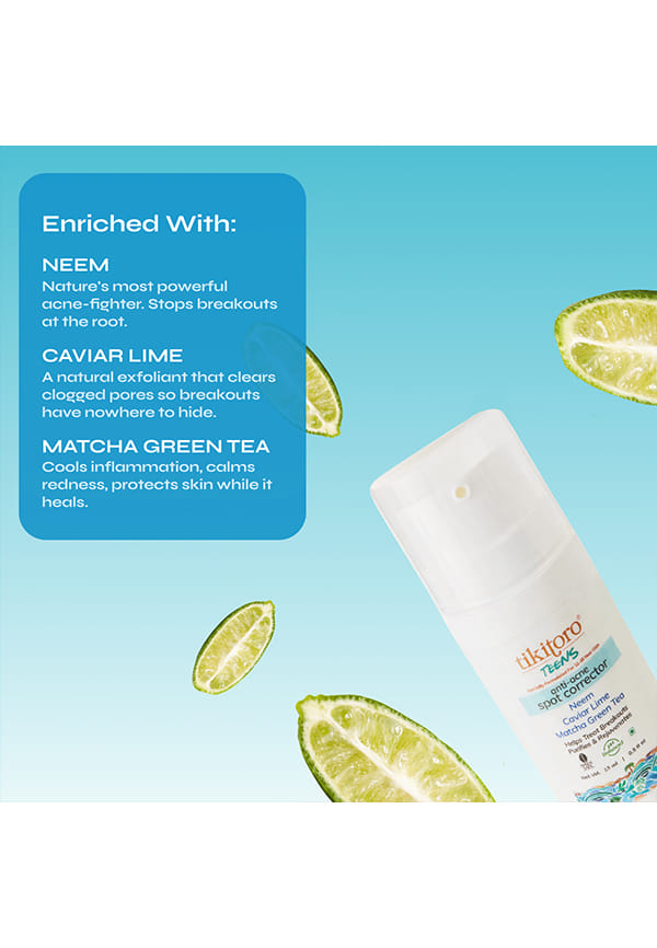 Teens Anti-Acne Spot Corrector with Neem, Caviar Lime, Green Tea – thumbnail 2