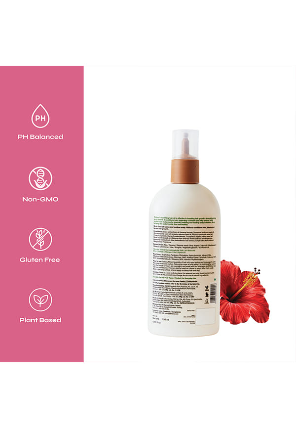 Teens Nourishing Hair Oil 100% Vegan with Black seed oil, Hibiscus, & Argan – thumbnail 2
