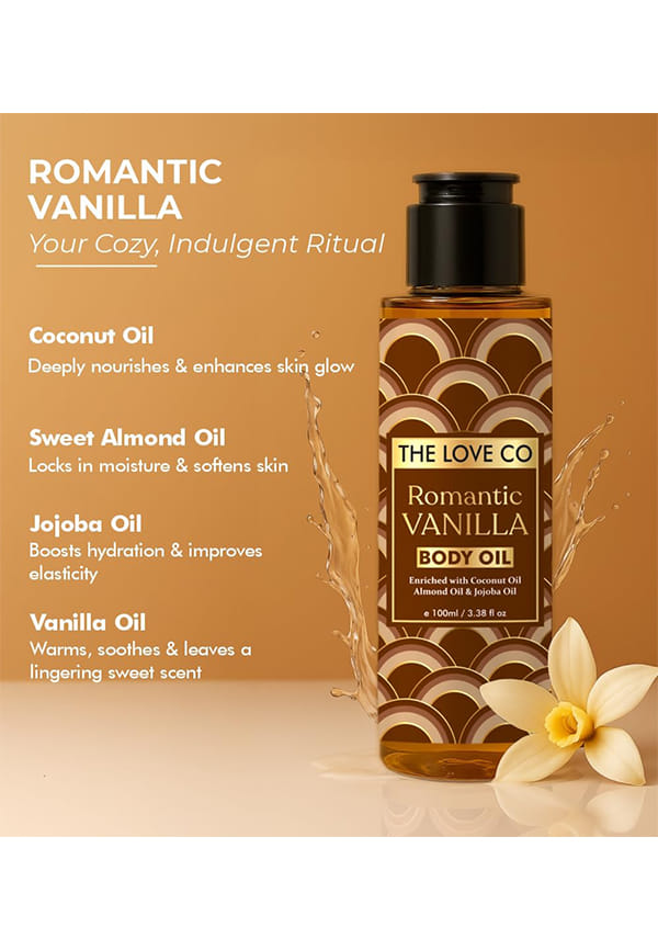 Romantic Vanilla Body Oil – thumbnail 4