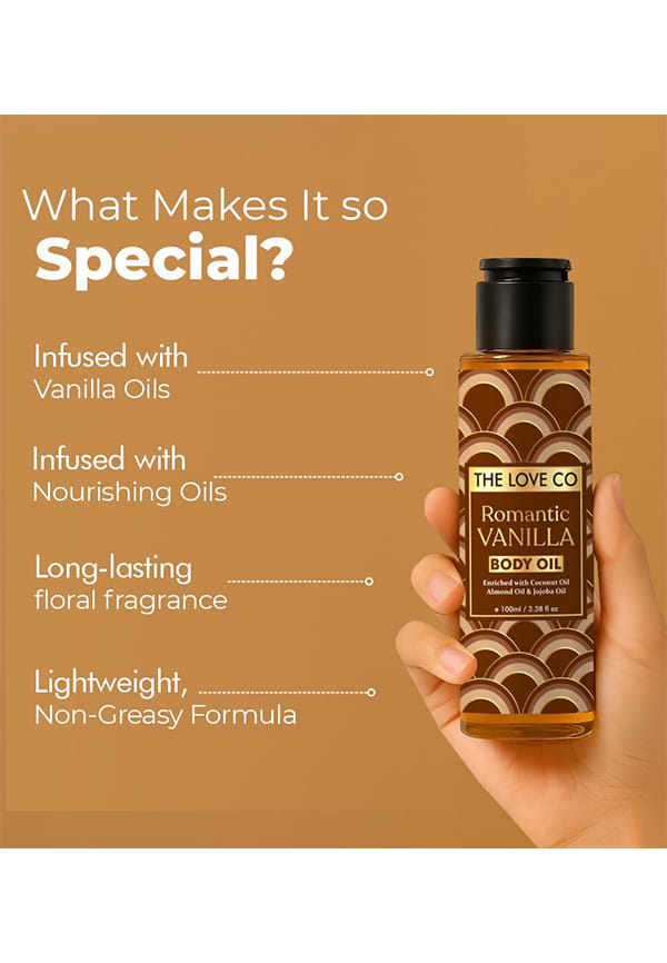 Romantic Vanilla Body Oil – thumbnail 5