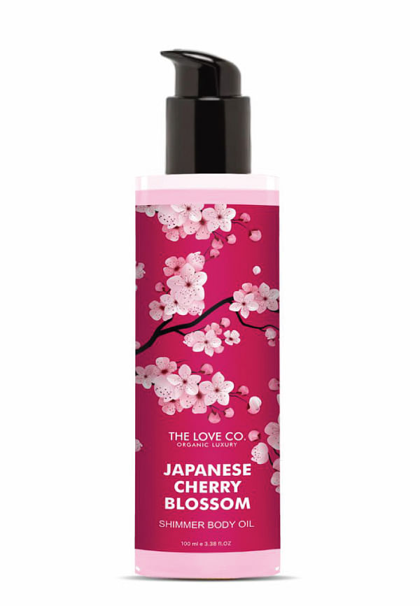 Japanese Cherry Blossom Shimmer Body Oil