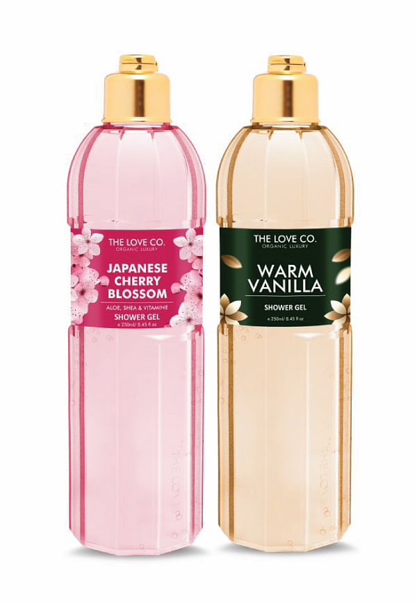 Japanese Cherry Blossom + Warm Vanilla Body Wash Combo