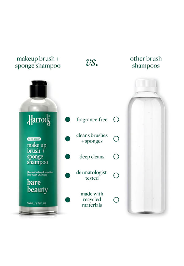 Harrods Instant Make-Up Brush Shampoo - Quick and Effortless Solution – thumbnail 4