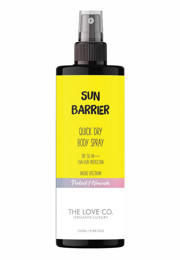 Sun Barrier Quick Dry Body Spray SPF 50 Sunscreen - For UVA & UVB Protection