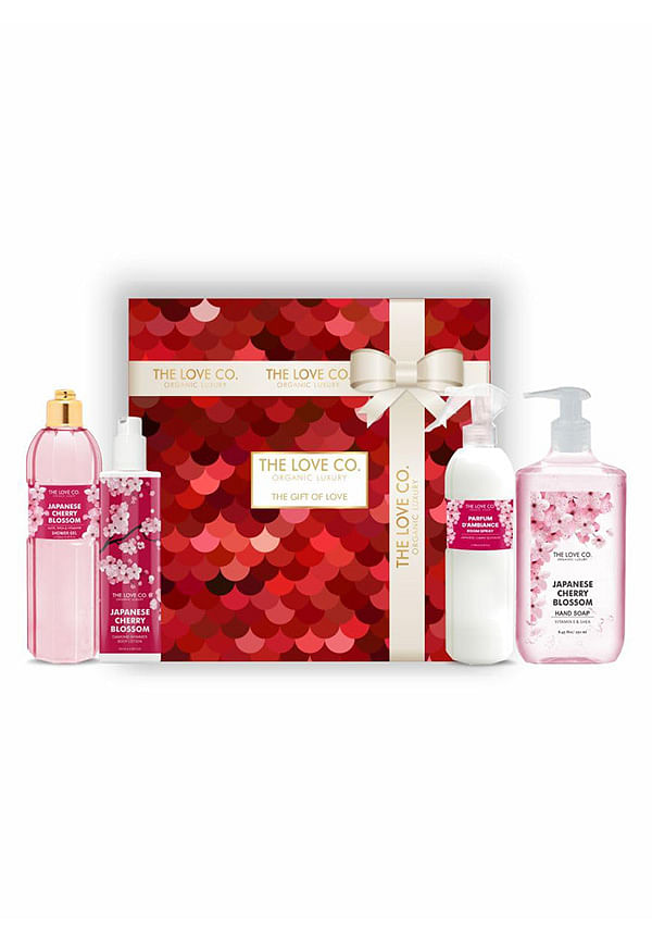 Cherry Blossom Body Care Diwali Hamper Gift Box