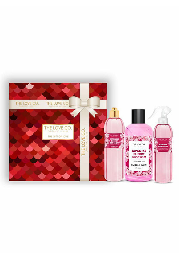 Japanese Cherry Blossom Bath and Body Care Gift Box