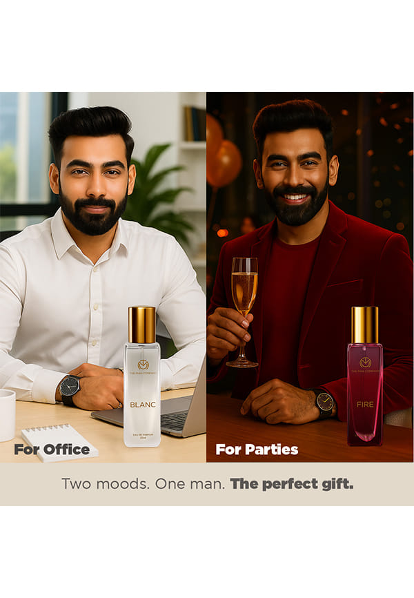 Blanc & Fire Perfume for Men | The Classic Scent Duo – thumbnail 5