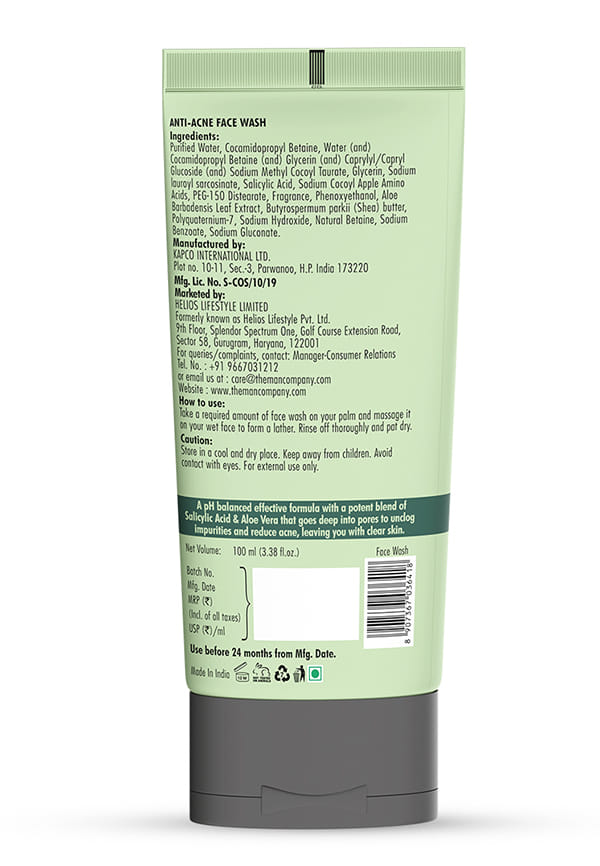 Anti-Acne Face Wash for Men – thumbnail 2