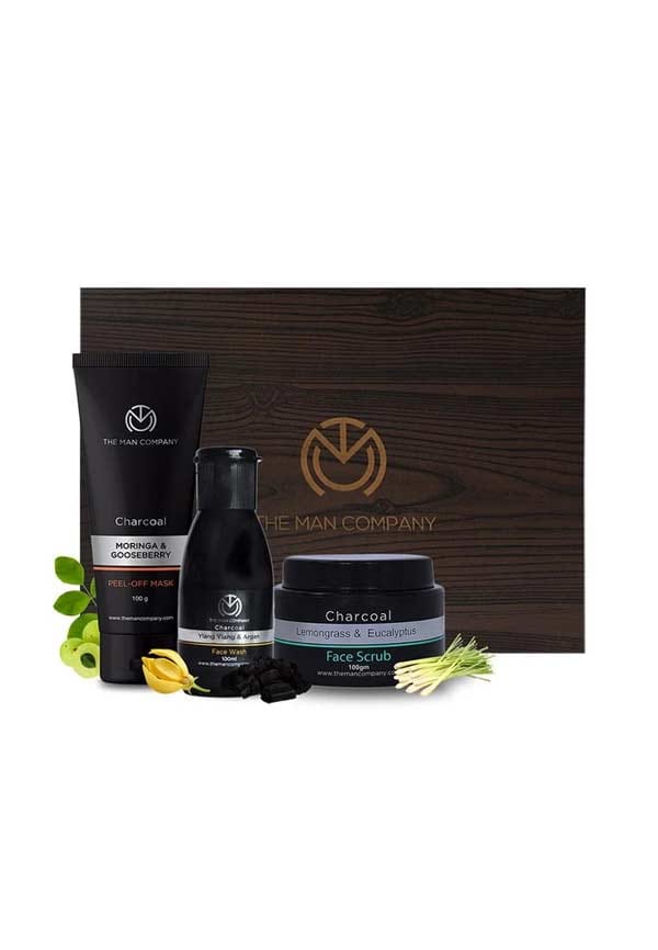 Charcoal Face Care Trio