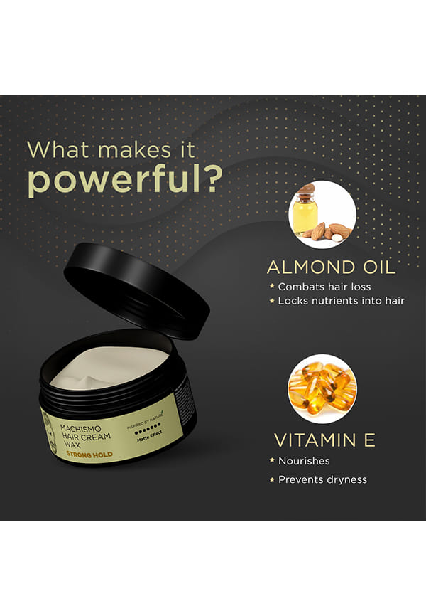 Machismo Hair Styling Cream Wax Hair Wax – thumbnail 4