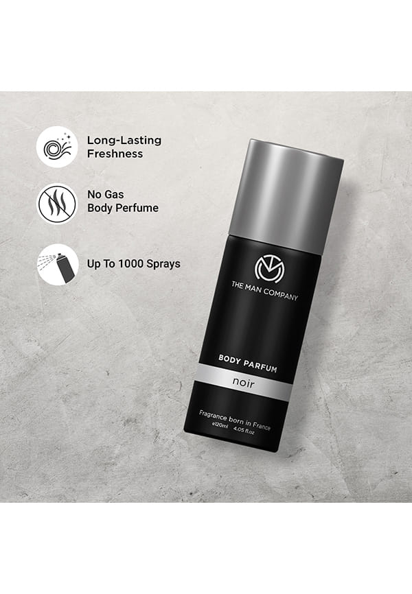 Non-Gas Body Perfume For Men - Noir – thumbnail 3