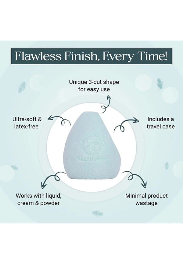 Microfibre Velvet Makeup Blender – thumbnail 3