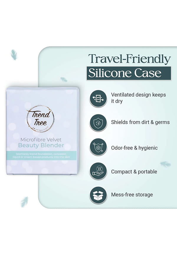 Microfibre Velvet Makeup Blender – thumbnail 4