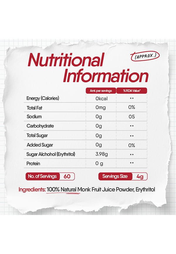 Everyday Sweet 1:1 Monk Fruit Juice Powder, Natural Sugar Replacer, Diabetic Friendly – thumbnail 2