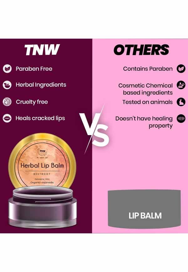 Beetroot Lip Balm For Soft And Subtle Lips 5 g – thumbnail 2