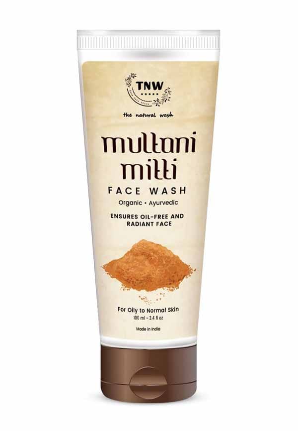 Multani Mitti Face Wash100ml | Suits All Skin Types | Hydrating & Gentle | ParabenFree | No Silicones | SulphateFree