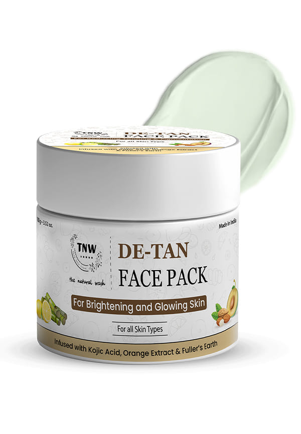 DTan Face Pack for Glowing & Radiant Skin | Effective Tan Removal Face Pack | AntiTan Face Pack with Orange Extract