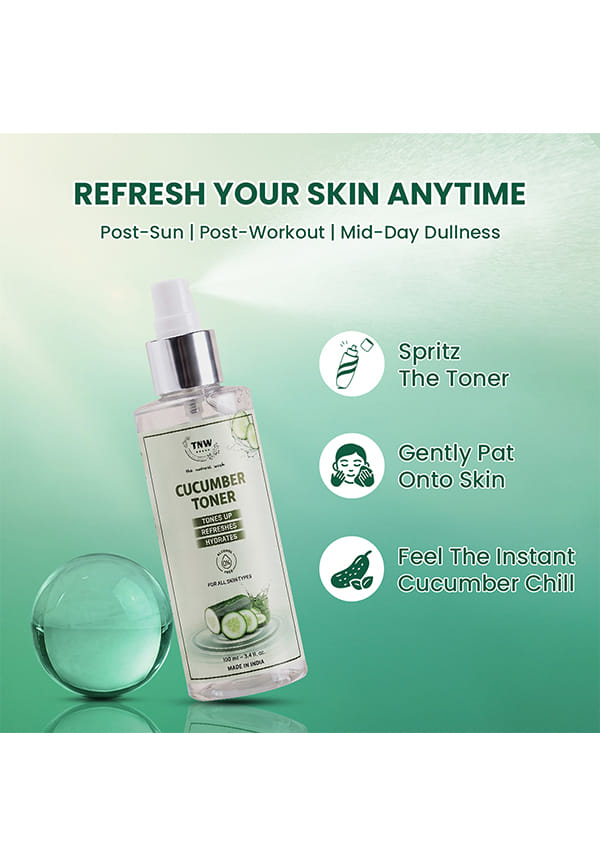 Cucumber Toner for Hydrating Skin | Calms Skin Irritation & Redness | Suitable for All Skin Types – thumbnail 5