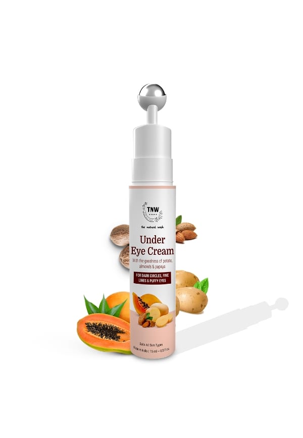 Under Eye Cream with Cooling Massage Roller