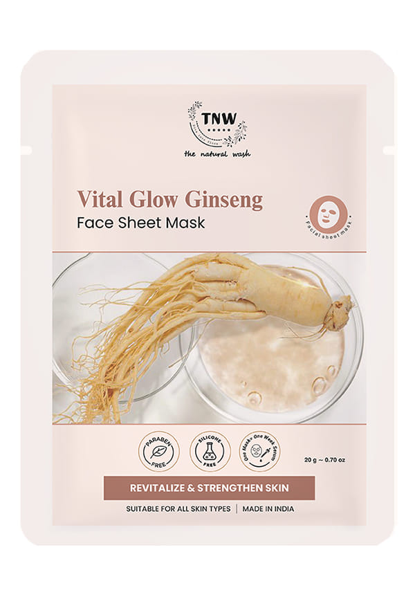 Vital Glow Ginseng Face Sheet Mask