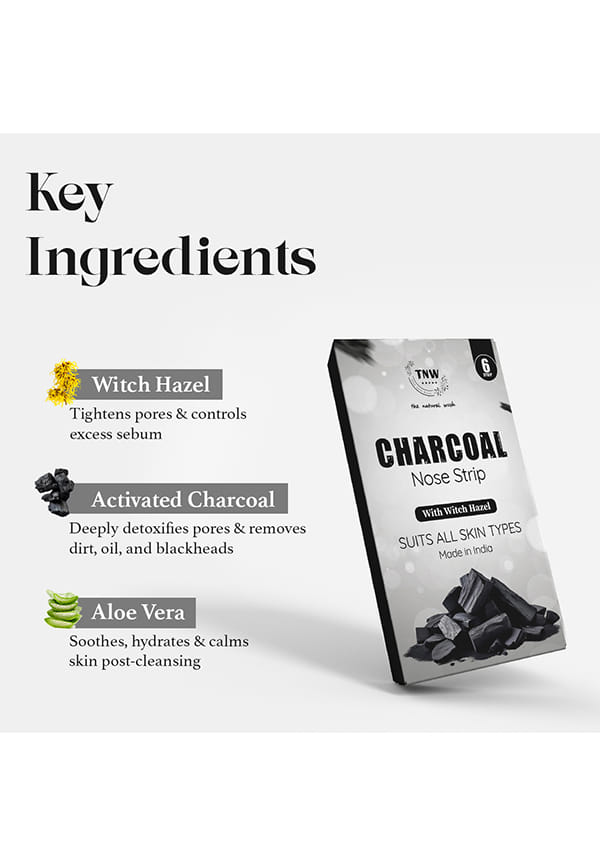 Charcoal Nose Strips for Blackheads and Whiteheads – thumbnail 5