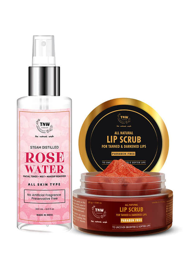Lip scrub + Rose Water 200ml
