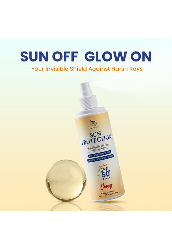 Sunscreen Spray SPF 50 with Niacinamide & White Rose Extract | For Sun Protection Against UVA/UVB | With SPF 50 & PA+++ – thumbnail 2