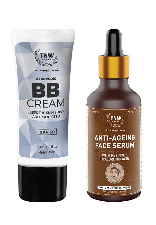 BB Cream & Anti-Ageing Face Serum for Glowing & Healthy Skin