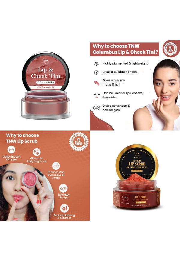 Columbus Lip Tint & Lip Scrub – thumbnail 2