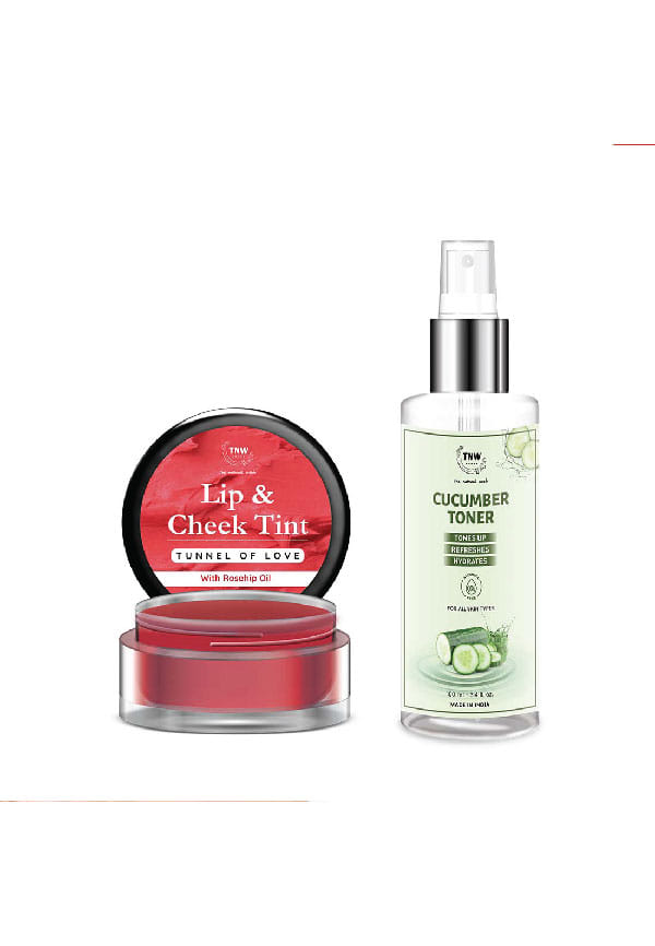 Tunnel Of Love Lip Tint & Cucumber Toner Tunnel Of Love Lip Tint & Cucumber Toner