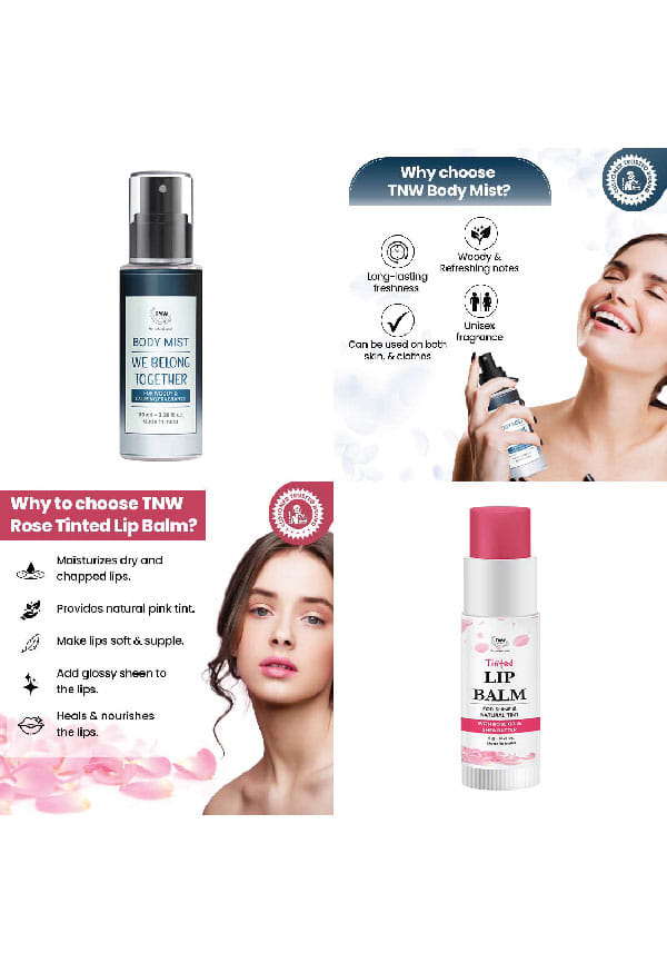 We Belong Together Body Mist & Rose Tinted Lip Balm – thumbnail 2