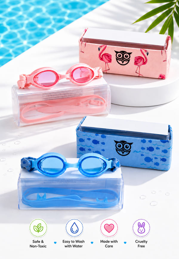 AquaTot Cloth Strap Swimming Goggles – thumbnail 8