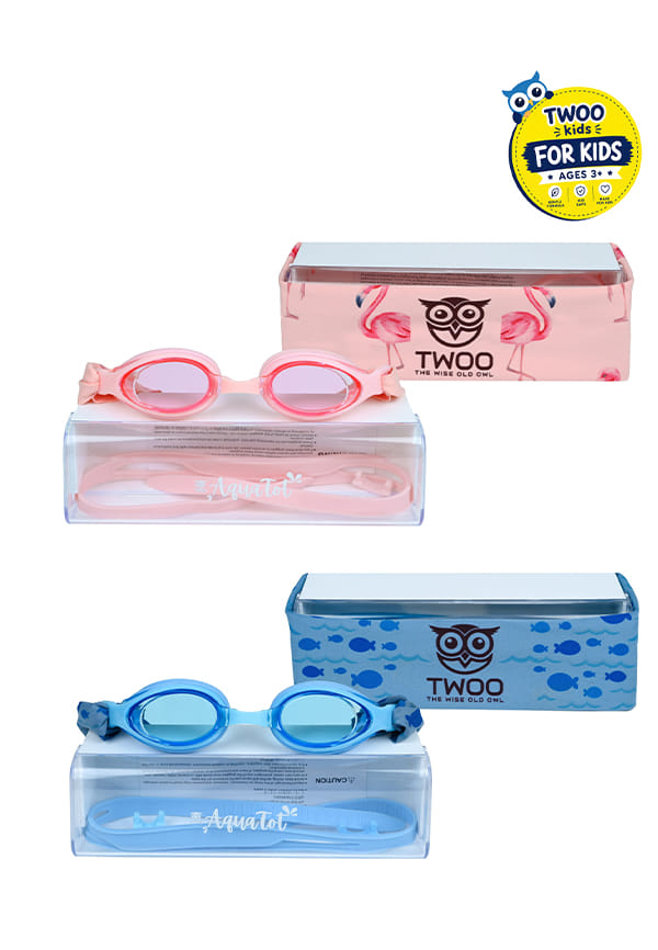 AquaTot Cloth Strap Swimming Goggles AquaTot Cloth Strap Swimming Goggles