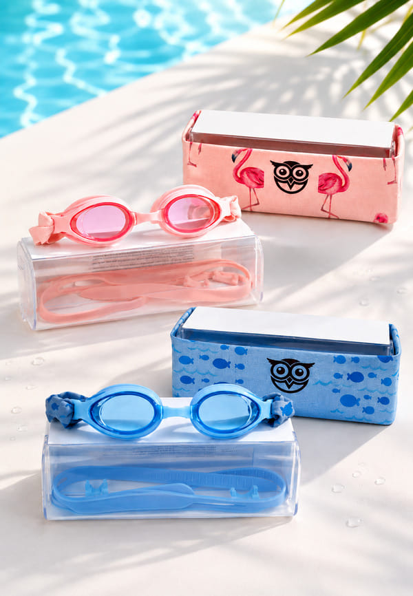 AquaTot Cloth Strap Swimming Goggles – thumbnail 4