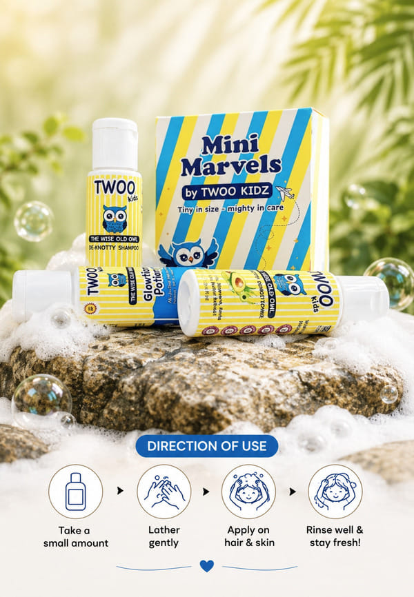 Mini Marvels Kit: De-Knotty shampoo, De-Knotty Conditioner & Glowtion Potion – thumbnail 4