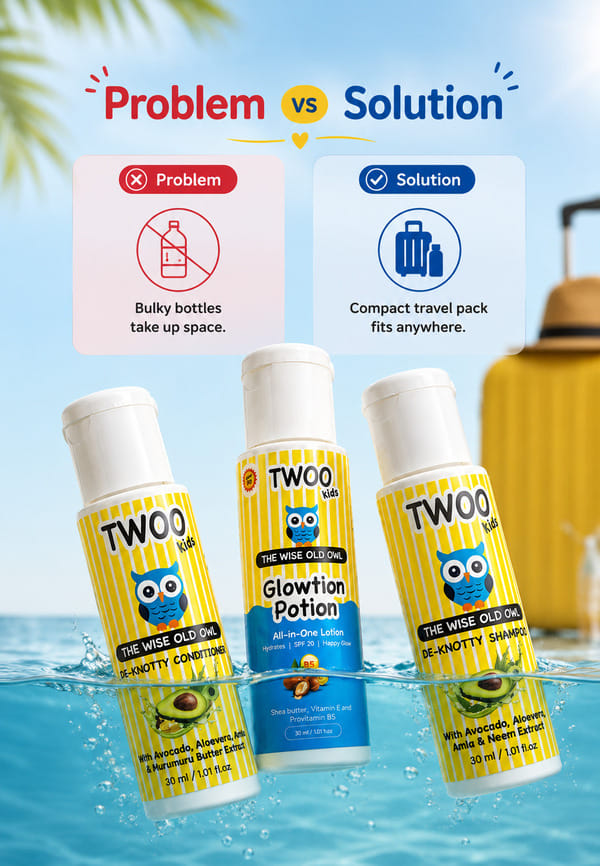 Mini Marvels Kit: De-Knotty shampoo, De-Knotty Conditioner & Glowtion Potion – thumbnail 5