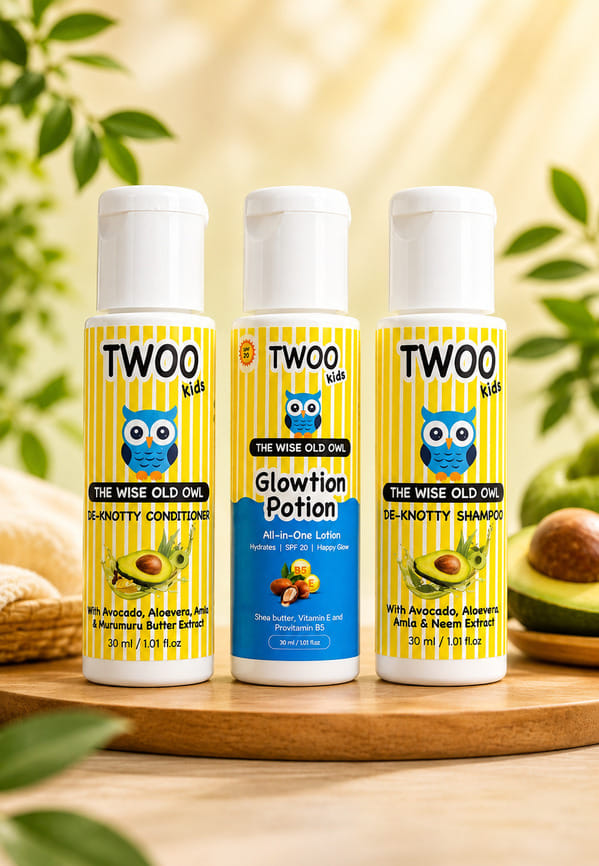 Mini Marvels Kit: De-Knotty shampoo, De-Knotty Conditioner & Glowtion Potion – thumbnail 8