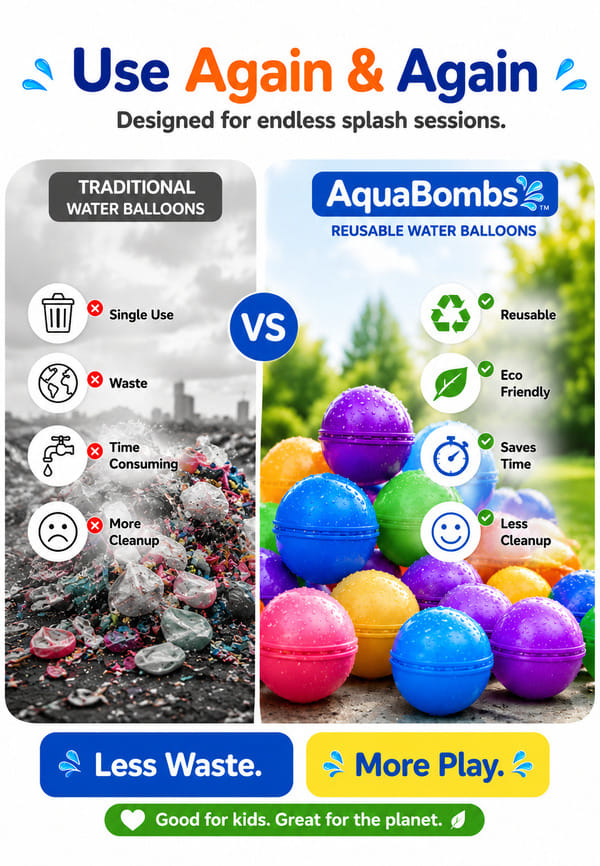 Aqua Bomb Reuseable Water Balloons – thumbnail 4